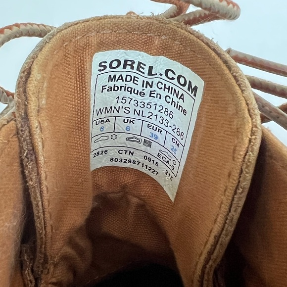 Sorel Women's Out N about Leather Snow Boot, Elk (Tan), size 8 - Picture 13 of 13